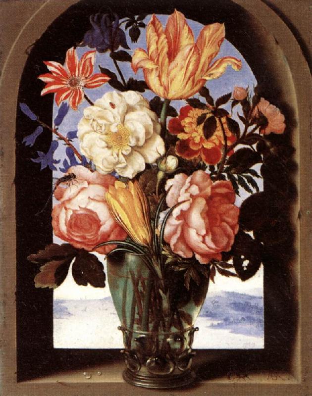 BOSSCHAERT, Ambrosius the Elder Bouquet of Flowers Germany oil painting art